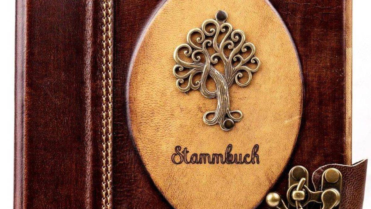 Stammbuch "Olivenbaum" | Feder und Buch